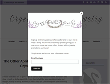 Tablet Screenshot of crystalallure.com